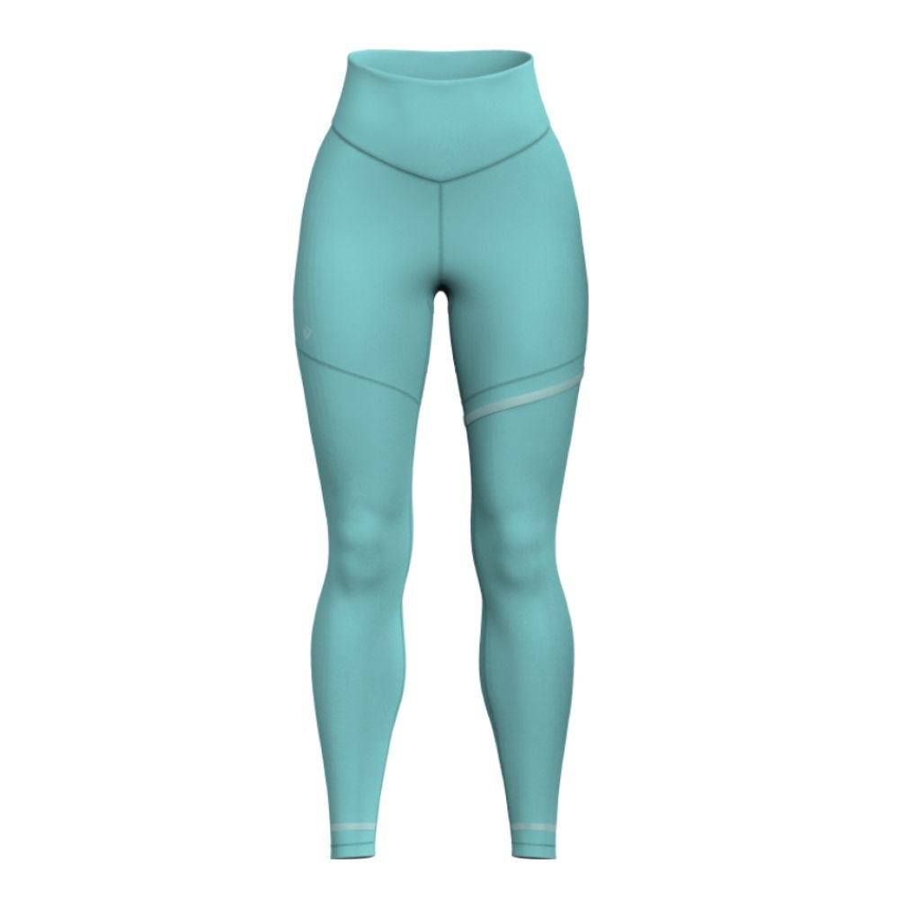 DYNAMI PERFORMPRO AQUA BLUE WORKOUT LEGGINGS