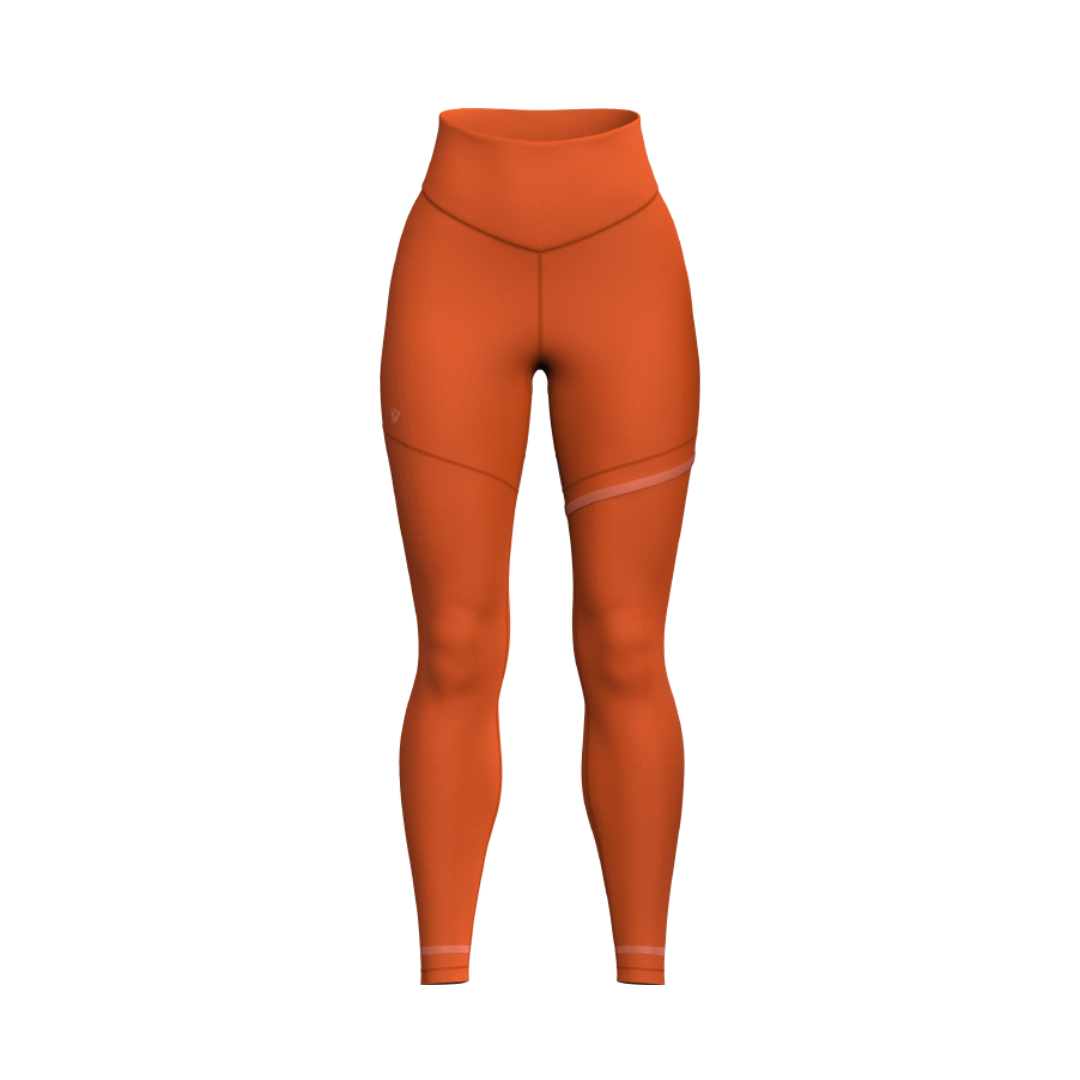 PERFORMPRO ORANGE WORKOUT LEGGINGS