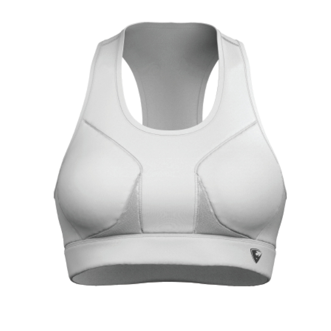 SPEEDBACK OPTIC WHITE SPORTS BRAS